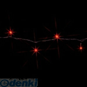 (LINEクーポン有)JEFCOM ジェフコム SJ-E05-10RR LEDルミネーション 連結タイプ LEDストリング 10m 赤・赤 SJE0510RR デンサン