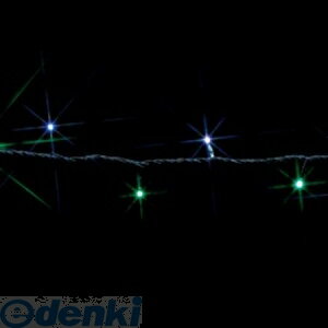 (LINEクーポン有)JEFCOM ジェフコム SJ-E05-10WG LEDルミネーション 連結タイプ LEDストリング 10m 白・緑 SJE0510WG