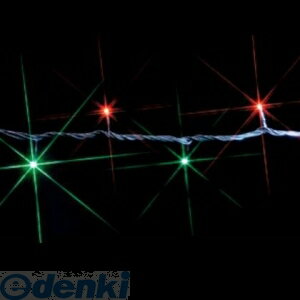 (LINEクーポン有)JEFCOM ジェフコム SJ-E05-10RG LEDルミネーション 連結タイプ LEDストリング 10m 赤・緑 SJE0510RG