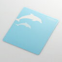 ELECOM エレコム MP-111D マウスパッド “animal mousepad MP111D イルカ 鮮やかな色彩の動物マウスパッド アニマルマウスパッド パソコン周辺機器 ゲーミング