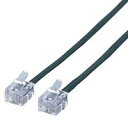 ELECOM エレコム MJ-3BK スリムモジュラーケーブル MJ3BK スリムモジュラケーブル ブラック
