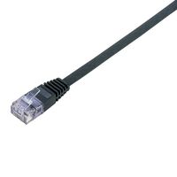 【個数：1個】ELECOM エレコム LD-GF/BK20 GigabitスーパーフラットLANケーブル LDGF/BK20 20m ブラック CAT6準拠 フラットGigabit