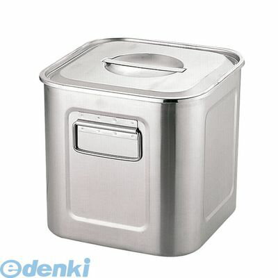 AEK1313 エコクリーンUK18−8深型角キッチンポット 30cm 4520785071485 三宝産業 ユキワ SAMPO