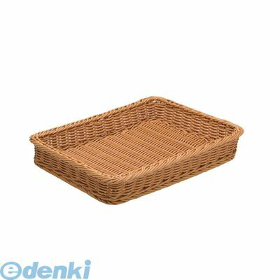 WKG3401 樹脂製太渕ディスプレイかご 茶 特大 91−022A 4992135141184 萬洋 樹脂製太渕ディスプレイかご茶 manyo 茶特大