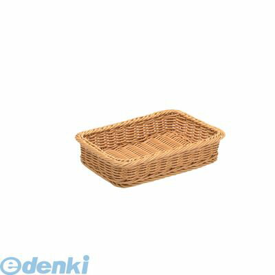 WKG3402 樹脂製太渕ディスプレイかご 茶 大 91−023A 4992135141191 萬洋 樹脂製太渕ディスプレイかご茶..