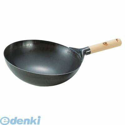 APK12033 SA鉄プレス木柄北京鍋 33 4905001011344 TKG 業務用 プレス北京鍋