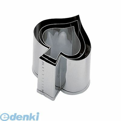 (LINEクーポン有)BNK8901 SA 18-8業務用 抜型 スペード 3個セット 4905001022418 TKG 抜き型