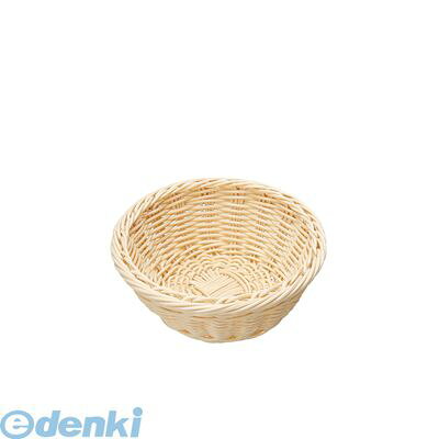 Instruments For Bread - WBS8105 樹脂バスケット 丸型 白 91−079A 4992135146561 萬洋 樹脂バスケット丸型白