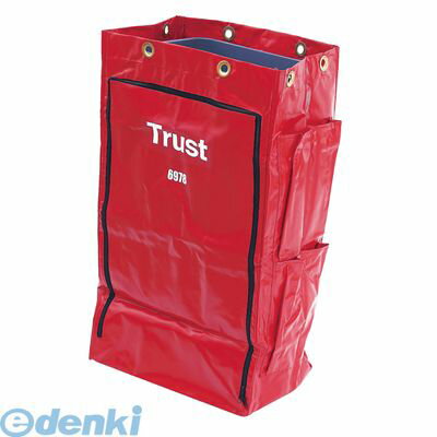 KTLJ104 トラスト クリーニングカート用 ポリライナー6978 レッド 6947048870704 Trust トラストクリーニングカート用