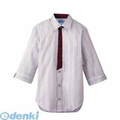 SSY3807 男女兼用七分袖シャツ 4L BT−3121 エンジ 4589929622310 サンペックスイスト サーヴォ