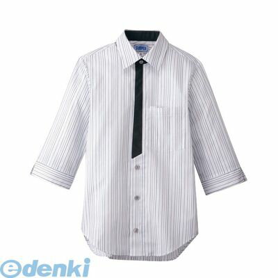 SSY3906 男女兼用七分袖シャツ 3L BT−3122 グレー 4589929622372 サンペックスイスト サーヴォ