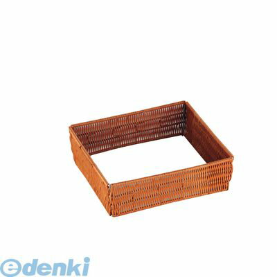 NLT0303 樹脂ラタン ガストロノームパンフレーム 2／3サイズ ブラウン 4992135147438 萬洋 樹脂ラタンガストロノームパンフレーム manyo