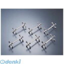 PNI0101 十字ナイフレスト 代用ロジウムメッキ 792/6 6pcs 4582117142102 浅川製作所
