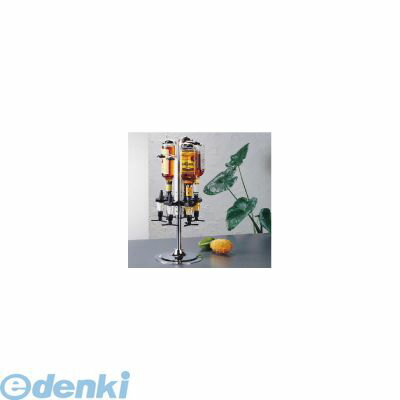 PMZ011 ビューモント ウィスキーメジャースタンド ロータリー式 6本立 1oz黒 4905001308413 ビューモントウィスキーメジャースタンド TKG