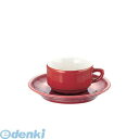 RAP3601 フローラ モカカップ&ソーサー 6客入 PTFL M FL レッド 3219590057302 アピルコ APILCO 洋食器 PTFLMFLレッド