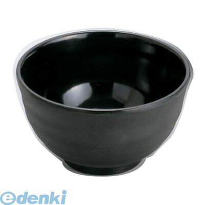 (LINEクーポン有)RMI7002 マイン メラミンウェア 黒 どんぶり小 M11-143 4525328111437 MIN メラミン食器