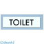 ZTV47 点字サイン TS268－10TOILET 4977720268101 HIKARI 点字サインTS268-10TOILET 点字サインTOILET サインプレート