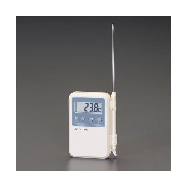 Thermometers - (LINEクーポン有)【個人宅配送不可】【即納在庫品】「直送」エスコ EA701B-1 デジタル温度計 EA701B1【キャンセル不可】