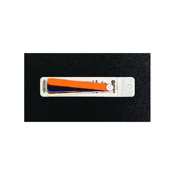 (LINEクーポン有)【即納在庫品】「直送」【個人宅配送不可】 エスコ EA725RB-31 直送 代引不可 他メーカー同梱不可 300mm/13枚組プラスチック製シクネスゲージ EA725RB31【キャンセル不可】