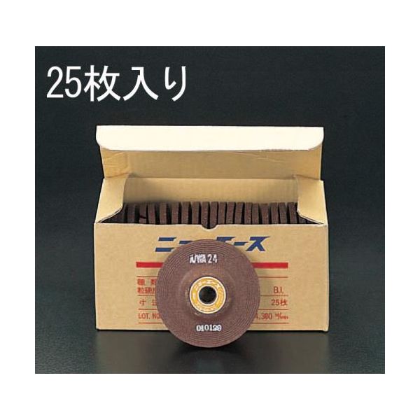 (LINEクーポン有)【即納在庫品】「直送」【個人宅配送不可】 エスコ EA809Y-36 直送 代引不可・他メーカー同梱不可 100x6mm/WA36Pオフセット型砥石25枚 メーカー EA809Y36【キャンセル不可】