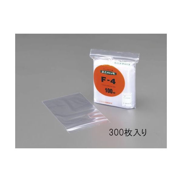 【即納在庫品】「直送」エスコ EA944C-55 55x 40mm ポリ袋【チャック付／300枚】 EA944C55【キャンセル..