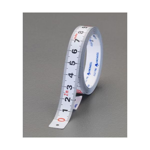 【即納在庫品】「直送」エスコ EA720JR-1 13mmx1m 粘着付スティールテープメジャー EA720JR1【キャンセル不可】