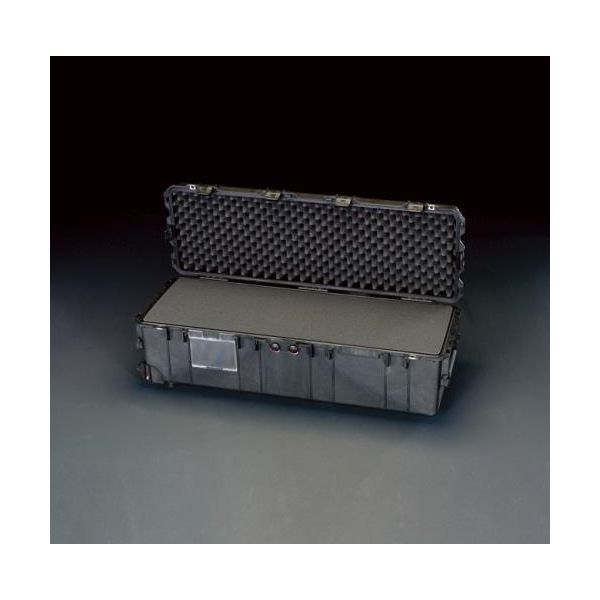 【個人宅配送不可】 エスコ EA657-174 直送 代引不可・他メーカー同梱不可 1040x328x318mm／内寸 万能防水ケース【黒】 EA657174【キャンセル不可】