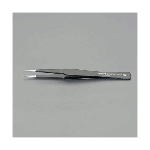 【即納在庫品】「直送」エスコ EA595EE-9 135mm 精密用ピンセット【ステンレス製 ESD】 EA595EE9【キャンセル不可】 【即納在庫品】「直送」エスコ EA595EE-9 135mm 精密用ピンセット【ステンレス製 ESD】 EA595EE9【キャンセル不可】