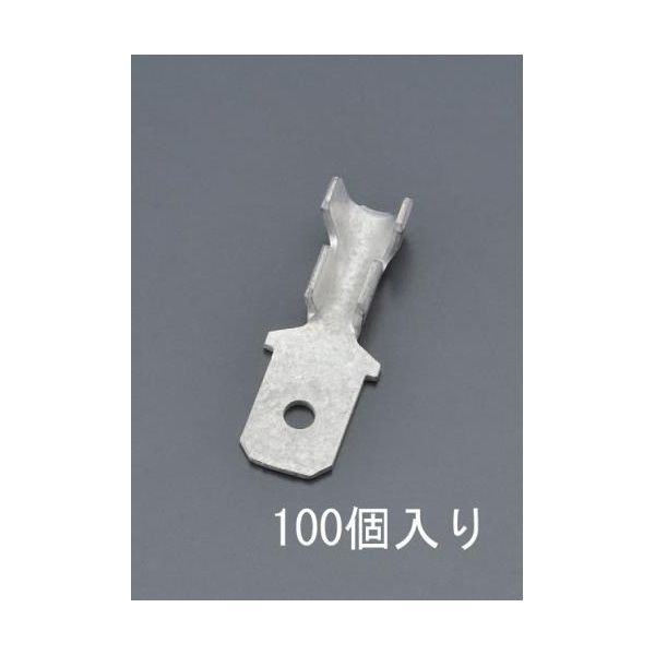 Rakuten - 【個人宅配送不可】【即納在庫品】「直送」エスコ EA538RA-47 0．5−1．25mm2 250ファストンプラグ EA538RA47【キャンセル不可】