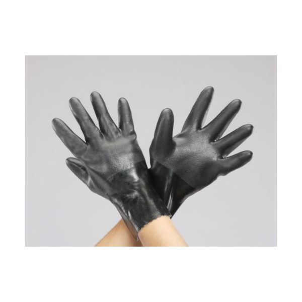 【即納在庫品】「直送」エスコ EA354GE-26 L　制電・耐油ビニール手袋 EA354GE26【キャンセル不可】