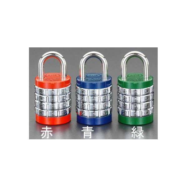 【即納在庫品】「直送」エスコ EA983SS-25 25mm符号錠4段 EA983SS25【キャンセル不可】