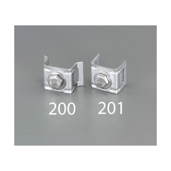 (LINE coupon available) [Delivery to private residences not available] [In-stock item, ready to ship] "Direct delivery" ESCO EA463EH-201 Metal band bracket, 3/4 size, straight type EA463EH201 [Cancellation not possible]