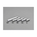 【即納在庫品】「直送」エスコ EA469CB-2A R 1/4x100mm 片ねじニップル ステンレス製 EA469CB2A【キャンセル不可】