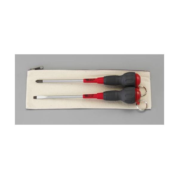 【即納在庫品】「直送」エスコ EA557AY-40 2本組　＋　−150mm　グリップドライバーセット EA557AY40【キャンセル不可】(4)