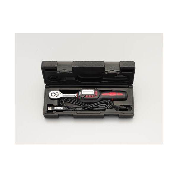 (LINEクーポン有)【即納在庫品】「直送」【個人宅配送不可】 エスコ EA723MG-21 直送 代引不可・他メーカー同梱不可 6 - 30Nm 1／4sqデジタルトルクレンチ EA723MG21【キャンセル不可】