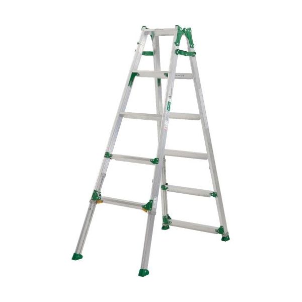 Stepladders - (LINEクーポン有)【即納在庫品】「直送」【個人宅配送不可】 エスコ EA903AB-24 直送 代引不可・他メーカー同梱不可 2．31m　はしご兼用脚立 伸縮脚 EA903AB24【キャンセル不可】