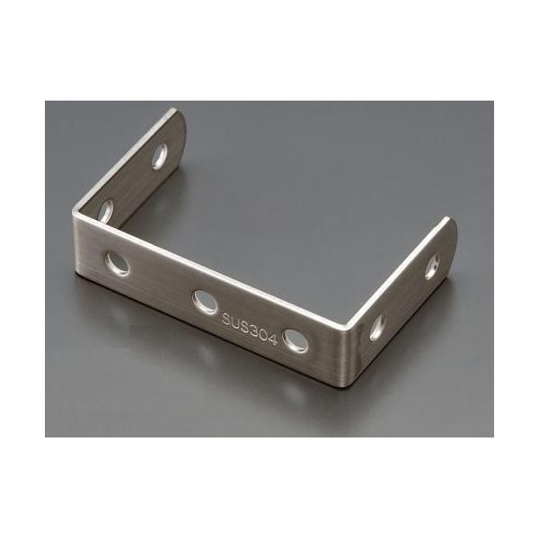 【即納在庫品】「直送」エスコ EA951EA-275A 152x27x19mm　コ型連結金具 ステンレス製 EA951EA275A【キ..