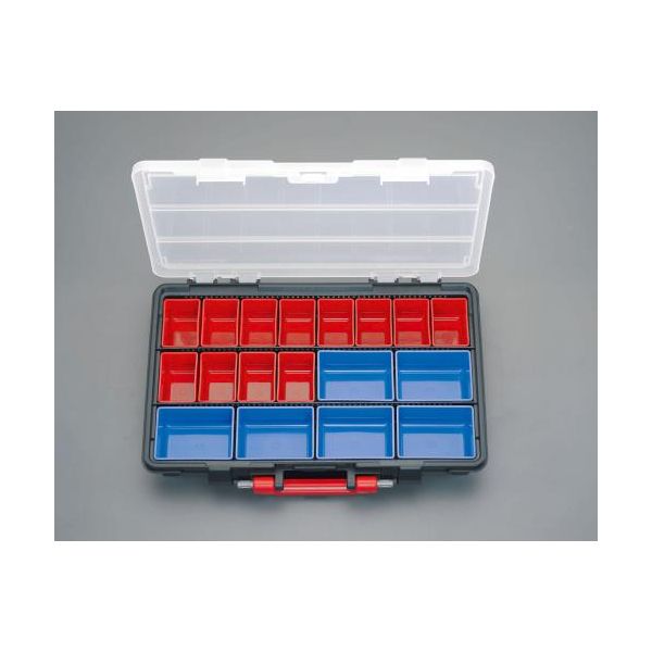 【即納在庫品】「直送」エスコ EA508MD-44 EA508MD−44 447x293x85mm パーツケース【トレー付】 EA508MD44【キャンセル不可】
