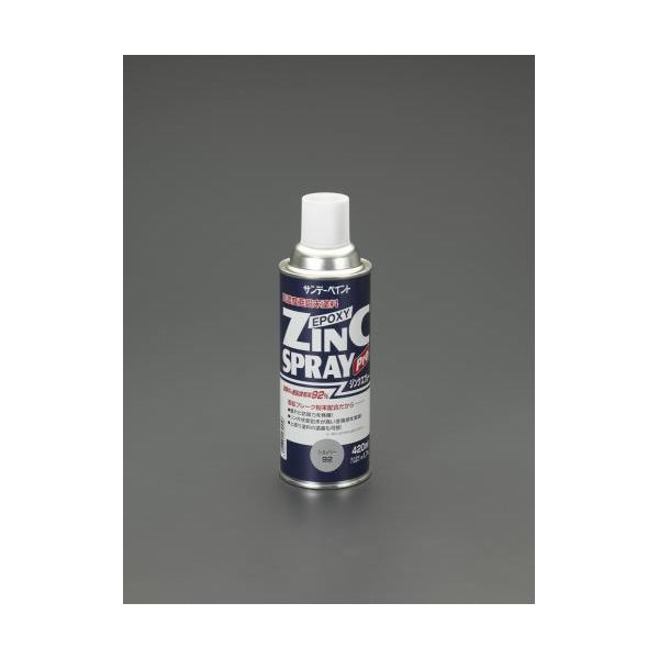 (LINEクーポン有)【個人宅配送不可】【即納在庫品】「直送」エスコ EA942EE-22 EA942EE−22 420ml ジンクスプレー【高金属感】 EA942EE22【キャンセル不可】