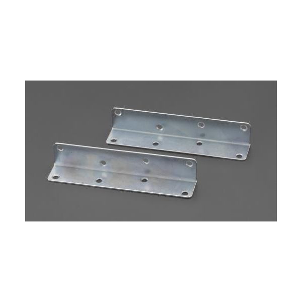 (LINEクーポン有)【個人宅配送不可】【即納在庫品】「直送」エスコ EA951EF-41 EA951EF−41 18x 18x80mm アングル【スチール製／2個 EA951EF41【キャンセル不可】