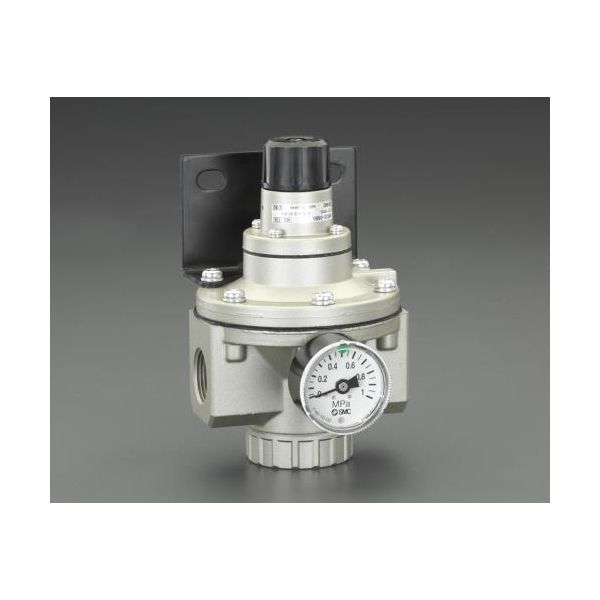 【即納在庫品】「直送」【個人宅配送不可】 エスコEA153SR-56 直送 代引不可・他メーカー同梱不可 Rc 3／4” パイロット式エアーレギュレーター ブラケット付 EA153SR56