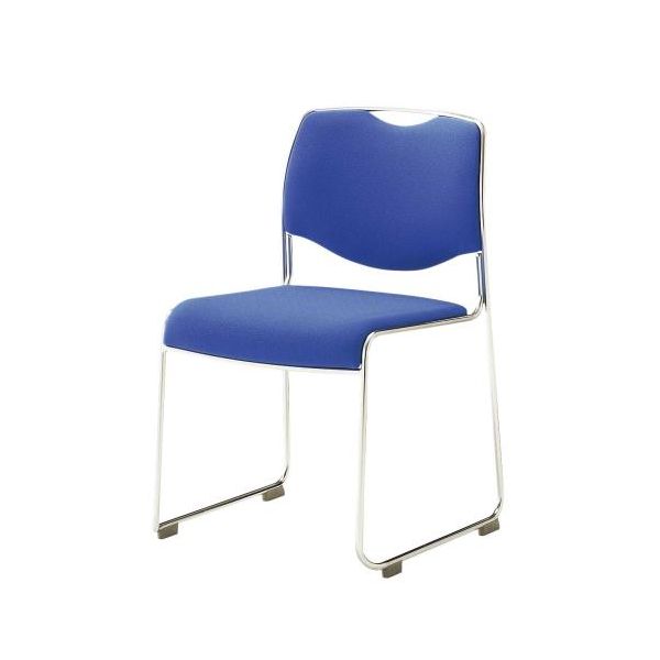 Rakuten - (LINEクーポン有)【即納在庫品】「直送」【個人宅配送不可】 エスコEA956XF-15 直送 代引不可・他メーカー同梱不可 スタッキングチェアー ブルー EA956XF15