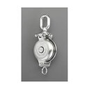 【即納在庫品】「直送」【個人宅配送不可】 エスコEA987SR-44 直送 代引不可・他メーカー同梱不可 102.0mm ワイヤー用リング付ベアリング滑車 ステ...