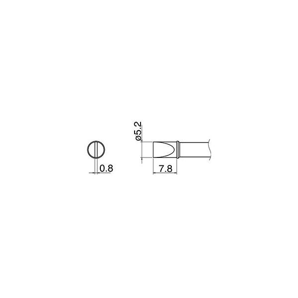 ●こて先…φ5.2mm●こて先長…7.8mm●設定温度…350℃●EA304AL用の交換用こて先です。類似商品はこちらエスコ EA304AL-26 φ5．2mm 交1,950円エスコ EA304AL-10 φ2．8mm 交2,090円エスコ EA304AL-12 φ2．8mm 交2,090円エスコ EA304AL-5 R0．2mm 交換2,090円エスコ EA304AL-8 φ1．0mm 交換2,090円エスコ EA304AL-15 φ0．8mm 交1,950円エスコ EA304AL-17 φ0．8mm 交2,090円エスコ EA304AL-21 φ1．6mm 交2,090円エスコ EA304AL-7 φ1．0mm 交換2,090円エスコ EA304AL-16 φ0．8mm 交2,090円エスコ EA304AL-13 φ0．8mm 交1,950円エスコ EA304AL-18 φ0．8mm 交2,090円