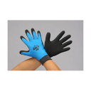 【個人宅配送不可】【即納在庫品】「直送」エスコ EA354GD-71 M 手袋 ナイロン・ポリエステル・天然ゴムコート EA354GD71