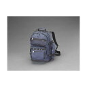 【即納在庫品】「直送」エスコ EA927CH-8 343x203x508mm/30L バックパック Navy EA927CH8