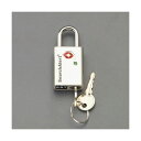 【即納在庫品】「直送」エスコ EA983S-82 33mm パドロック シルバー EA983S82