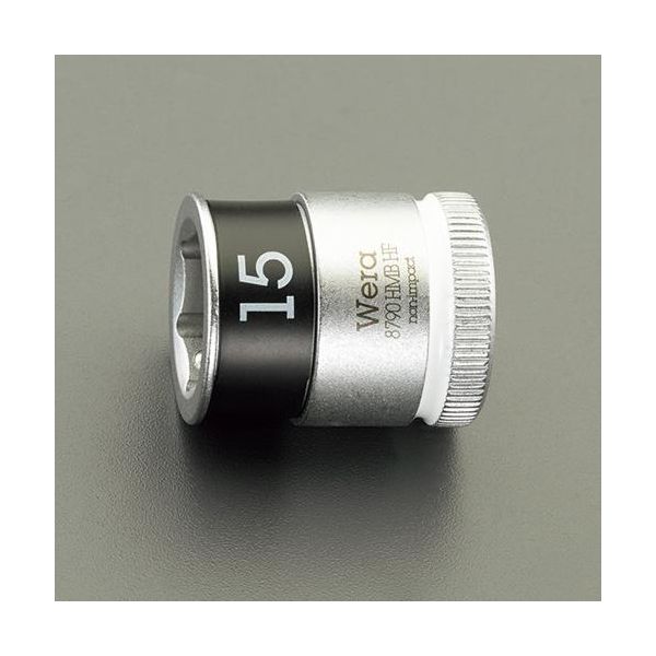 【即納在庫品】「直送」エスコ EA617AK-412 3／8”DRx12mm ソケット ホールド機能付 EA617AK412