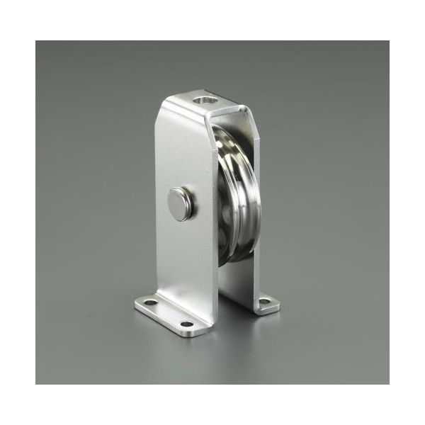 【即納在庫品】「直送」エスコ EA987SR-63 50mm 縦型固定滑車 ステンレス製 EA987SR63