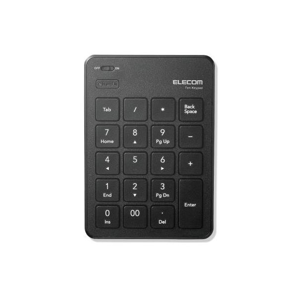 【即納在庫品】「直送」エスコ EA764AB-101 89x127x21mm ワイヤレステンキーボード EA764AB101